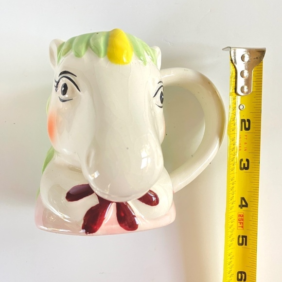 Unicorn Head Pastel Coffee Tea Mug - Picture 6 of 6